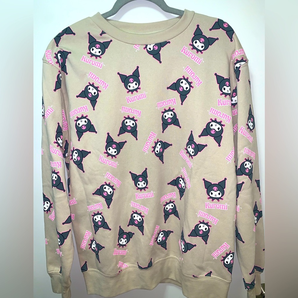 Hello Kitty Kuromi all over sweater